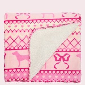 PINK x LoveShackFancy Cozy Plush Blanket
